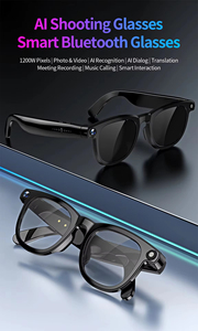 JS01 Pro Smart Glasses <b>Camera</b> AI Simultaneous Translation Person Recognition Anti Shake Video Recording Audio Recording - Product Image 6