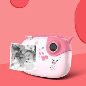 Kinderen 1080P HD Mini Instant Print Thermische Fotopapier <span class=keywords><strong>Camera</strong></span> met 3-inch Scherm en 180° Groothoek Opnamefunctie - Product Image 4