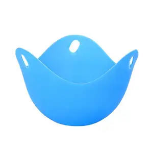 Silicone Egg Poaching Basket /Cups For Microwave Stovetop Egg Cooking
