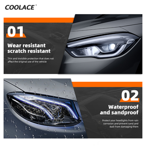 Sâu Đen xe đèn pha ppf <span class=keywords><strong>Tint</strong></span> phim ô tô đèn pha bảo vệ TPH Đèn pha <span class=keywords><strong>Tint</strong></span> phim - Product Image 2