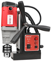 Perceuse magnétique portable BJ-16, perceuse magnétique électromagnétique compacte pour perçage de trous de 16 mm sur tôles d'acier légères