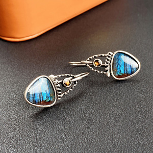 Orecchini a gancio da pesca vintage in stile bohémien per donna, gioielli pendenti in stile retrò, accessori da indossare tutti i giorni - Product Image 6