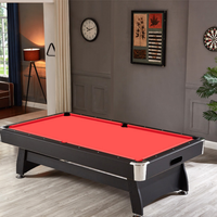 Table de billard de 9 pieds de style moderne, table de billard professionnelle pour tournoi, design unique à prix abordable