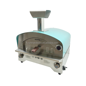 Vendita calda di Potere Rivestito E parte superiore del Tavolo In Acciaio Inox A Gas All'aperto Forno Per La Pizza - Product Image 3