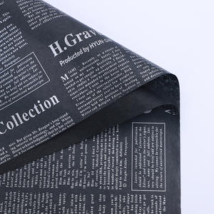 Rouleau de papier de soie enduit et non couché imprimé 17Gsm pour vêtements pour emballage d'emballage de cadeau et de bouquet de journal - Product Image 2