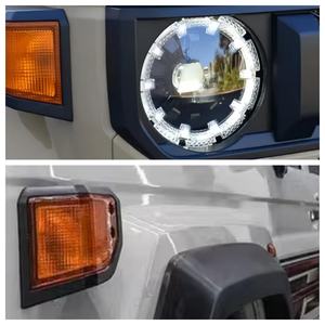 Kit de Parachoques Delantero de Accesorios para Coche YBJ para <span class=keywords><strong>Land</strong></span> <span class=keywords><strong>Cruiser</strong></span> Serie 70 2007-2021 Actualización a 2024-2027 LC76 FJ79 Facelift Kit de Carrocería LC79 - Product Image 6