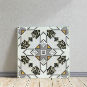 Moderne Vintage Blumenmuster Marokkanische Mosaik Keramik Wandfliese Wasserdicht Glänzend Feuerfest Säurebeständig Badezimmer Küche Rutschfest - Product Image 6