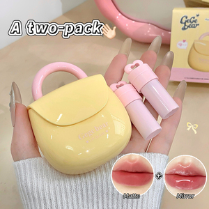 2026 NUOVO OEM Gege Bear Lip Gloss Stile Zaino Vegetariano Bello e Nutriente per Labbra Luminose - Product Image 2