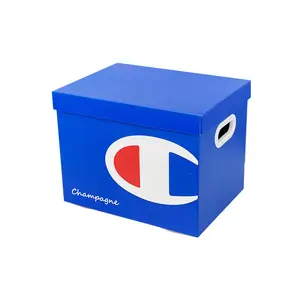 Индивидуальная коробка для хранения, бумажная коробка для хранения, Офисная настольная коробка для хранения с ручкой