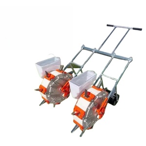 High Efficiency 2 <b>Row</b> Manual Seeder Machine for Corn Onion Home Farm 2Row Corn Onion Seeder - Product Image 1