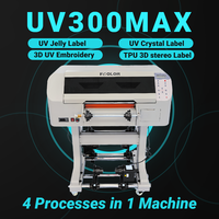 Nouvelle imprimante d'étiquettes 3D UV I3200, machine d'impression d'étiquettes UV en cristal, imprimante de logos TPU pour la personnalisation de vêtements, sacs et articles vestimentaires