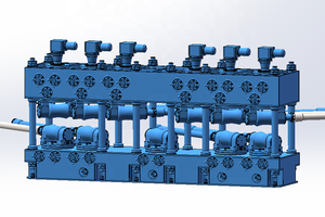 Máquina enderezadora <span class=keywords><strong>de</strong></span> varillas <span class=keywords><strong>de</strong></span> alambre, tubo <span class=keywords><strong>de</strong></span> barra <span class=keywords><strong>de</strong></span> metal, Rollo múltiple <span class=keywords><strong>de</strong></span> alta eficiencia, <span class=keywords><strong>precio</strong></span> bajo - Product Image 2
