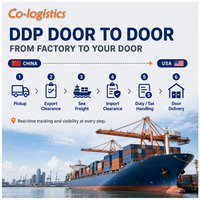 Transitaire maritime de Chine Guangdong, agent d'expédition, service de consolidation de fret maritime en conteneurs FCL, 20GP, 40HQ, charge complète de conteneur