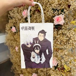 Bolsas de Regalo de Papel con Diseño de Anime de 27 cm, con Personajes como Luffy, Tanjir y Jugadores de Fútbol de Élite, para Almacenamiento y Regalos con Estilo - Product Image 3