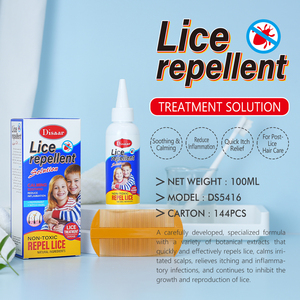 Repelente de piojos profesional, Tóner para el cabello del cuero cabelludo, extracto de menta y Hamamelis, masajeador para el cabello, solución nutritiva para el cuidado del cuero cabelludo - Product Image 2