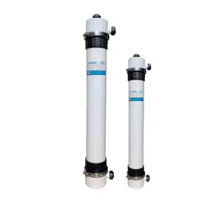 Sistema de agua de filtro de membrana de fibra hueca PVDF de alta precisión 4040 UF para aguas residuales domésticas