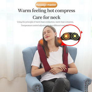 Pemijat leher & bahu Manual, alat perawatan kesehatan pribadi dapat diisi ulang portabel dengan fitur panas untuk wajah belakang & Perawatan Tubuh - Product Image 2