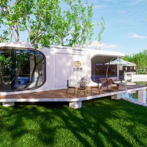 Habitación de Hotel en Contenedor Prefabricado de Acero de Lujo con Diseño Moderno e Instalación Rápida para Uso en Campamentos y Centros Comerciales - Product Image 2