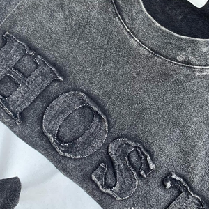 เสื้อเชิ้ตแขนสั้นวินเทจสำหรับผู้ชายเสื้อเชิ้ตลำลองทรงหลวมเสื้อเชิ้ตแนวสตรีทฮิปฮอปใหม่ฤดูร้อน - Product Image 3