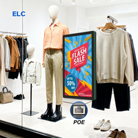 Pantalla Publicitaria Digital LED Nocturna Wa2489T de 24 Pulgadas RK3576S 3 TOPS con Cámara de 8MP para Estadísticas de Visualización