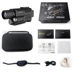 Monocular de Visión Nocturna Digital Infrarroja con Zoom 8X Mejorado, Telescopio con Visión Nocturna de 128 GB, Gafas de Visión Nocturna para Caza en Oscuridad Total - Product Image 1