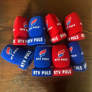 לוגו מותאם אישית microphones קרדיאיד קוטב ערוץ טלוויזיה Fm רדיו קצף מיקרופון משדרים בידור קצף מכסה - Product Image 4