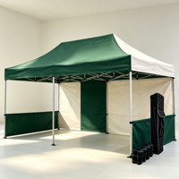 Tente de réception pliable 10x20 pieds, imprimée numériquement, imperméable, résistante aux UV, pour événements commerciaux en extérieur