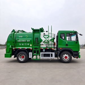 Camión de Basura para Cocina Dongfeng Dolica de 10m³ con Carga Lateral Hidráulica para Transferencia de Residuos Alimenticios para Hoteles y Cantinas, Fabricado en China - Product Image 1