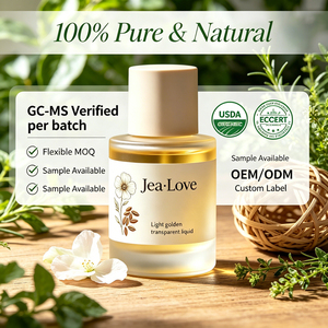 Huile de lin pure pressée à froid, huile végétale naturelle pour l'aromathérapie, le massage, les soins de la peau, les soins capillaires et comme matière première cosmétique en vrac - Product Image 1