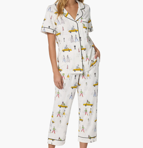 Nuevo Diseño <span class=keywords><strong>de</strong></span> Ropa <span class=keywords><strong>de</strong></span> Dormir <span class=keywords><strong>de</strong></span> Manga Corta para Mujer, Pijama <span class=keywords><strong>de</strong></span> Algodón Estampado, Ropa <span class=keywords><strong>de</strong></span> <span class=keywords><strong>Noche</strong></span> para el Hogar, Suave y Transpirable, Conjunto <span class=keywords><strong>de</strong></span> Pijama para Mujer - Product Image 2