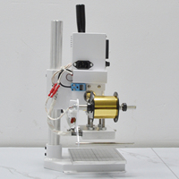 Petite machine manuelle de marquage à chaud pour cuir et papier, machine de gaufrage personnalisée pour logos DIY, lettres et chiffres, presse à chaud pour estampage à chaud