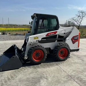 Bobcat S550 pemuat setir selip Mini, pemuat bekas kecil multifungsi dijual di Tiongkok - Product Image 1
