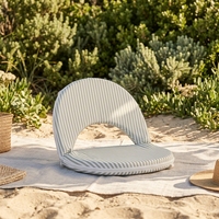 Siège pliant de luxe pour stade, coussin imperméable en mousse, pour gradins, pelouse, sol, camping, plage - Vente en gros