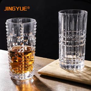 Vasos Altos Aptos para Lavavajillas de 12 Onzas, Vasos Transparentes Multiusos para Agua, Cerveza, Jugo, Refresco, Cóctel - Product Image 3