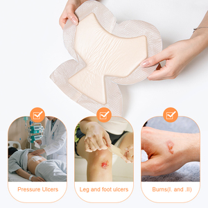 使い捨て無菌医療蝶形シリコーン粘着フォームドレッシングOEMメーカー - Product Image 6