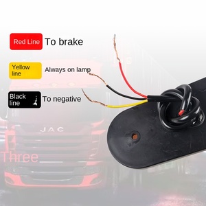 <span class=keywords><strong>Nuevas</strong></span> Luces Laterales LED Ovaladas Reflectantes de 12V 24V IP68 ABS+PC, Compatibles con E-Mark, para Camiones, Remolques y <span class=keywords><strong>Furgonetas</strong></span>, Venta al Por Mayor - Product Image 4