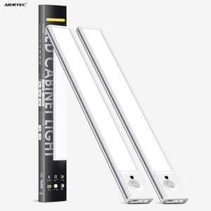 Tira de Luces LED con Sensor de Movimiento Inteligente, Control Remoto, 5 Colores Cambiantes, Funciona con Batería, Recargable por USB, para Interiores y Armarios - Product Image 1