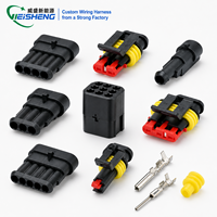 282079-1 282103-1 Amp Araç Elektrik 1 Pinli Dişi Erkek Otomotiv Konnektörü DJ7011-1.5-21