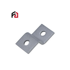 Servizio di lavorazione di piegatura a caldo staffe di montaggio a tubo quadrato in metallo a forma di Z - Product Image 1