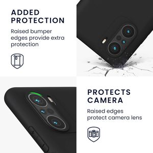 Funda para Xiaomi Mi 11i Poco F3, cubierta de TPU suave y delgada, color negro - Product Image 4