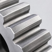 Engrenage droit usiné CNC en acier C45 sur mesure, fabricant OEM/ODM pour boîte de vitesses de convoyeur d'automatisation, certifié ISO9001