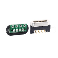 Hytepro Mini-universel 4 Pogo Pin Magnetic Pcb Connector 12v Power Plug