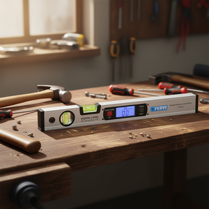 Niveau numérique Fervi 400 mm, niveau à bulle électronique avec affichage et fonction de maintien - Product Image 3