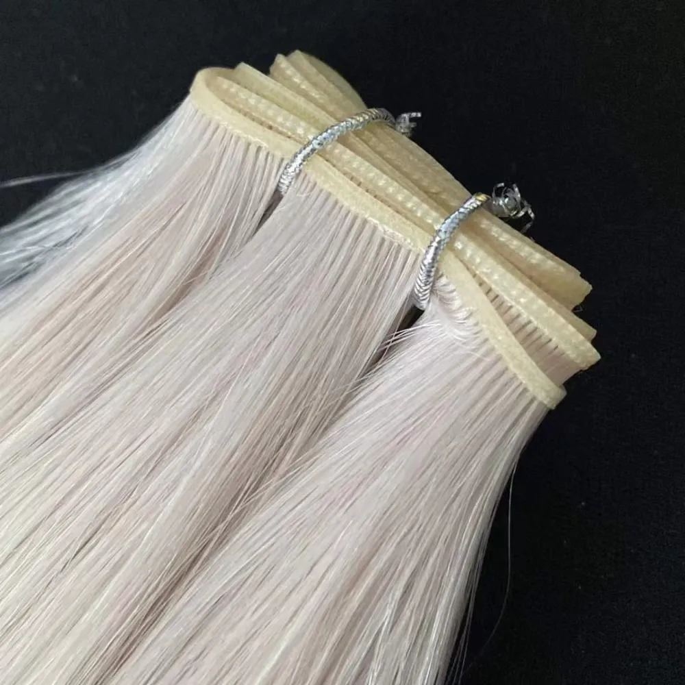 Straight Mink Raw Virgin Malaysian Cuticle Aligned 613 virgin hair bundles Human Hair Weaving Genius weft hair extensions