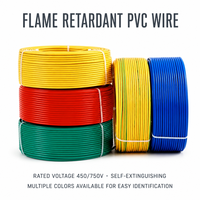 Câble H07V-K BVR à prix d'usine, fil de cuivre flexible, isolé PVC 450/750V, monoconducteur torsadé pour câblage de bâtiments et de maisons