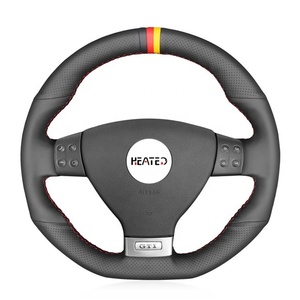 Cubierta de <span class=keywords><strong>volante</strong></span> para Volkswagen <span class=keywords><strong>Golf</strong></span> 5 Mk5 GTI VW <span class=keywords><strong>Golf</strong></span> 5 R32 Passat R GT 2005, precio al por mayor para ti - Product Image 3