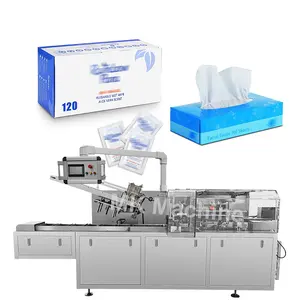 High speed fully automatic napkin packing machine soft dry wet tissue paper box packing machine