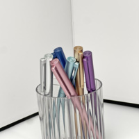 Stylo torsadé en plastique avec logo personnalisé Mécanisme de stylo à bille rotatif Cadeaux d'entreprise en vrac Cadeau promotionnel de marque
