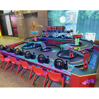 Máquina de Juegos de Carreras Arcade |   Simulador de Carreras Comercial Multijugador que Funciona con Monedas para Centros de Juego y Parques de Atracciones