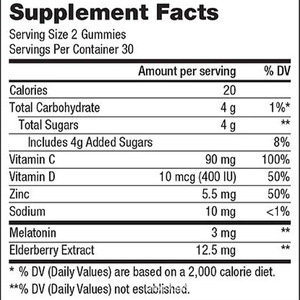 क्रॉस-बॉर्डर हॉट सेलिंग मेलाटोनिन प्रतिरक्षा ग्मी कैंडी स्ट्रॉबेरी स्वाद आहार स्वास्थ्य देखभाल के लिए पूरक टैबलेट - Product Image 2